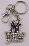 New York Yankees Deluxe Metal Key Chain