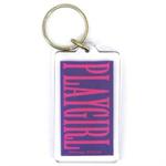 Funny Saying Key Chain That Reads: Playgirl