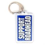 Funny Saying Key Chain That Reads: Support RoadHead