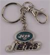 New York Jets Deluxe Metal Key Chain