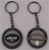 New York Jets Stadium Metal Key Chain