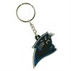 Carolina Panthers Vinyl 2-D Logo Keyring