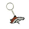 Denver Broncos Vinyl 2-D Logo Keyring