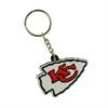 Kansas City Chiefs Vinyl 2-D Logo Keyring