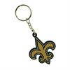 New Orleans Saints Vinyl 2-D Logo Keyring