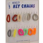 Super Coil Wrist Key Holder Keychain Fashion Colors