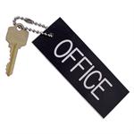 Engraved Office Key Tag Standard Rectangle