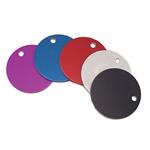Aluminum Key Tag 1.25 Inch 100/Box