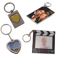 photo holder key chains