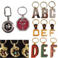 initial key chains zodiacs and birthstones