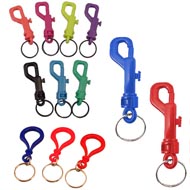 Plastic snap clips