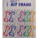 Dog Bone Climbers Clip Carabiner Keychain